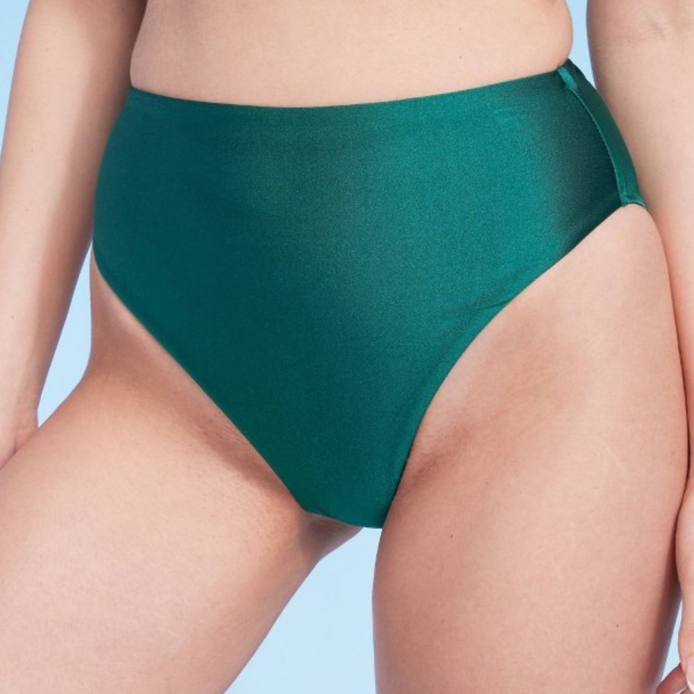 NWT Shade & Shore high waisted bikini bottoms - new with tags